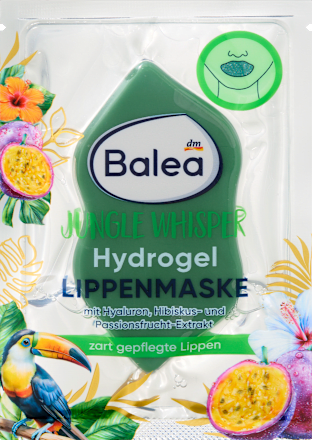 Lippenmaske Hydrogel grün, Jungle Whisper, 1 St
