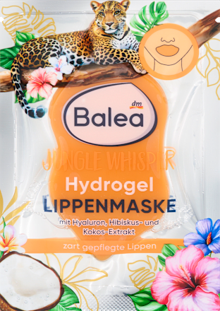 Lippenmaske Hydrogel orange, Jungle Whisper, 1 St