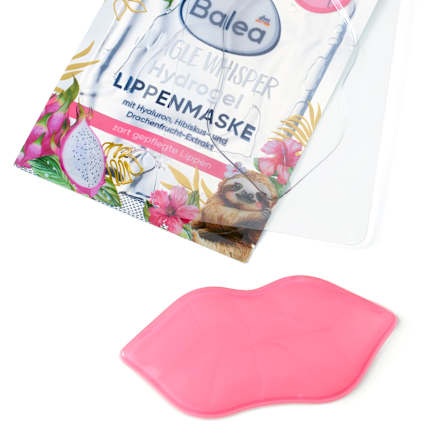Lippenmaske Hydrogel rosa, Jungle Whisper, 1 St