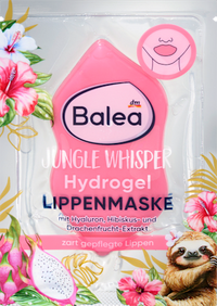 Lippenmaske Hydrogel rosa, Jungle Whisper, 1 St