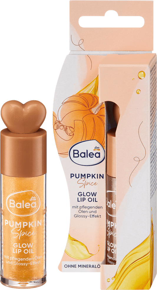 Huile à lèvres Balea Glow Pumpkin Spice, 5 ml