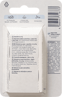 Gevoelige lippenverzorging, 9,6 g