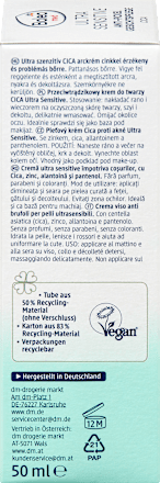 Anti-puistjes gezichtsverzorging ultra gevoelig, 50 ml