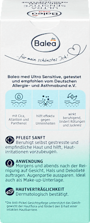 Anti-Pickel Gesichtspflege Ultra Sensitive, 50 ml