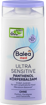 Bodybalsam Ultra Sensitive Panthenol, 250 ml