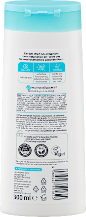 Douchegel met allantoïne pH 5,5 huidneutraal, 300 ml