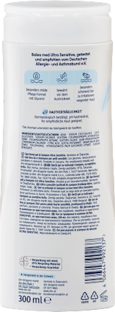 Duschgel & Shampoo 2in1 ultra sensitive, 300 ml