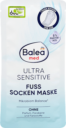 Fußmaske Socken Ultra Sensitive, (1 Paar), 2 St