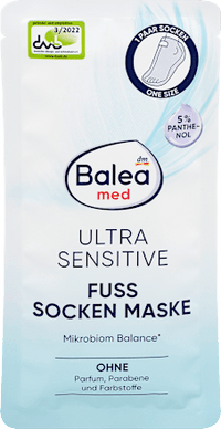 Fußmaske Socken Ultra Sensitive, (1 Paar), 2 St