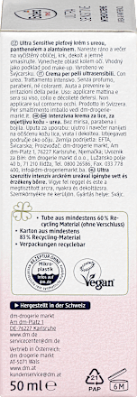 Gesichtscreme Intensiv Ultra Sensitive, 50 ml