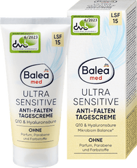 Gesichtscreme Ultra Sensitive Q10 LSF 15, 50 ml