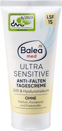 Gesichtscreme Ultra Sensitive Q10 LSF 15, 50 ml