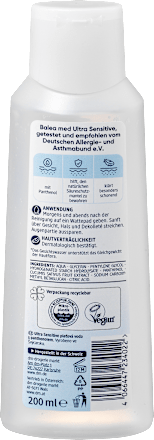 Ultragevoelige gezichtstoner, 200 ml