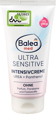 Intensivcreme Ultra Sensitive 7% Urea + Panthenol, 50 ml