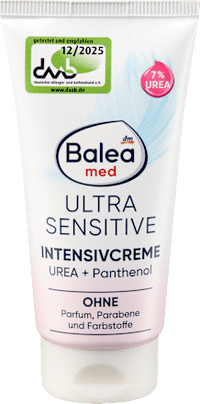 Intensivcreme Ultra Sensitive 7% Urea + Panthenol, 50 ml