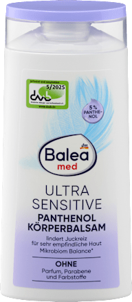 Körperbalsam Ultra Sensitive Panthenol, 250 ml