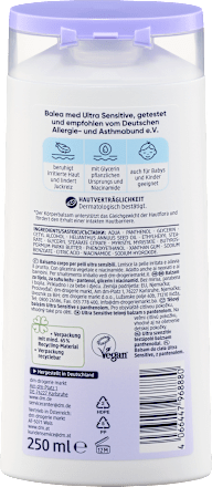 Körperbalsam Ultra Sensitive Panthenol, 250 ml