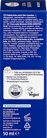 Ultra gevoelige nachtcrème, 50 ml