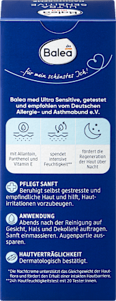 Nachtcreme Ultra Sensitive, 50 ml