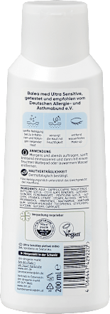 Ultragevoelige reinigingsmelk, 200 ml