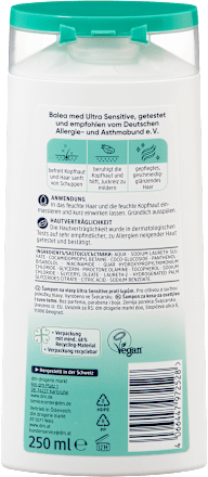Shampoo Anti-Schuppen Ultra Sensitive, 250 ml