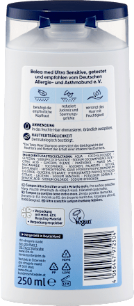 Shampoo Totes Meer Ultra Sensitive, 250 ml