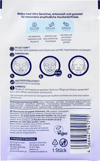 Tuchmaske Panthenol Ultra Sensitive, 1 St
