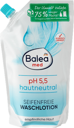 Zeepvrije en huidneutrale waslotion, navulverpakking, 500 ml