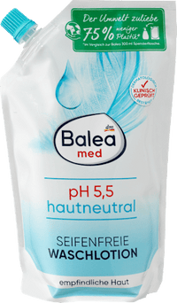 Zeepvrije en huidneutrale waslotion, navulverpakking, 500 ml