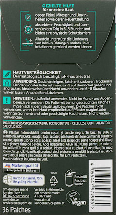Anti Pickel Patches Clear Up Hydrokolloid, 36 St