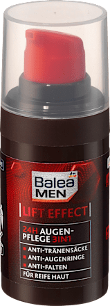 Augencreme Lift Effect 24h 3in1, 15 ml Balea MEN
