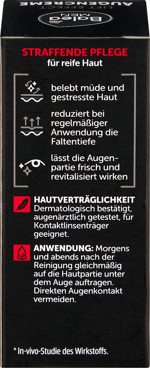 Balea MEN Augencreme Lift Effect, 15 ml