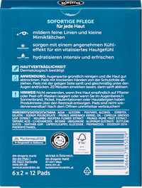 Augenpads Hydro (6 Paar), 12 St