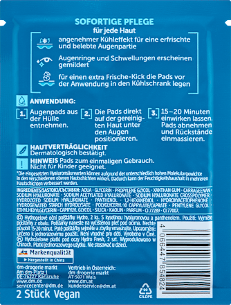 Augenpads Hydrogel (1 Paar), 2 St