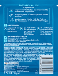 Augenpads Hydrogel (1 Paar), 2 St