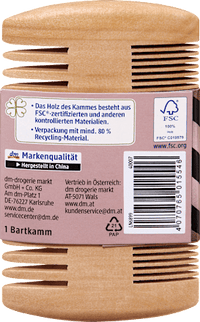 Bartkamm, 1 St