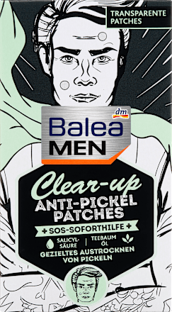 Clear-up Anti-Pickel Patches, 36 St Balea MEN