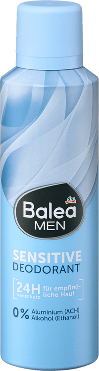 Balea MEN Déodorant en spray Sensitive, 200 ml