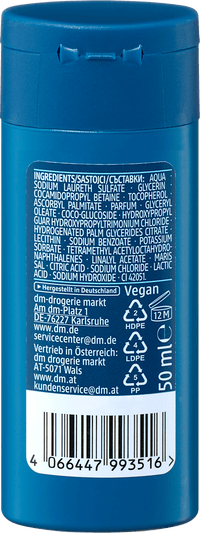 Balea MEN Duschgel Fresh 3in1, Reisegröße, 50 ml