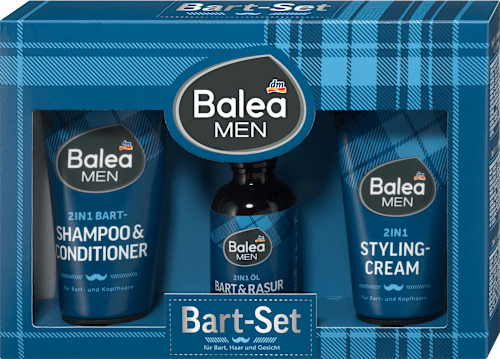 Baardverzorgingsgeschenkset 3-delig, 1 stuk