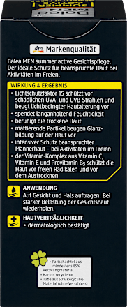 Gesichtscreme Summer Active, 75 ml Balea MEN