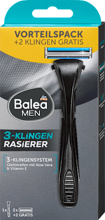 Rasierer 3-Klingen Vorteilspack, 1 St Balea MEN