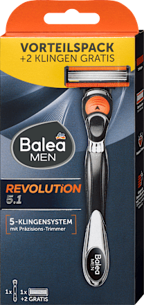 Rasierer, Revolution 5.1 Vorteilspack, 1 St Balea MEN