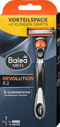 Rasierer, Revolution 5.1 Vorteilspack, 1 St Balea MEN