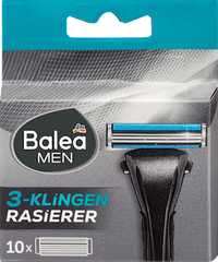 Scheermesjes, 3-bladig scheermesje, 10 stuks