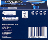 Balea MEN Rasierklingen, precision5 Body, 8 St