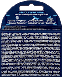 Rasierklingen, precision5 Body, 4 St