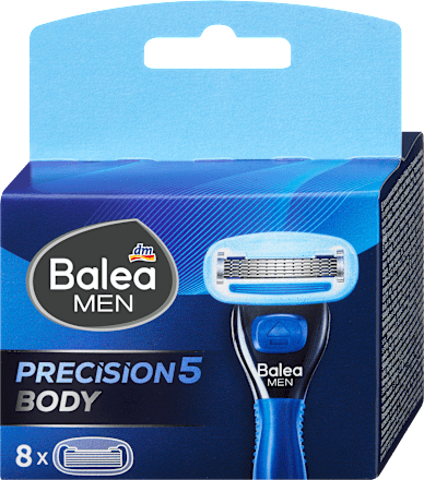 Balea MEN Rasierklingen, precision5 Body, 8 St