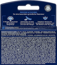 Scheermesjes, Precision5 Flex-Pro, 4 stuks