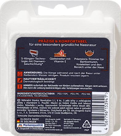 Rasierklingen, Revolution 5.1, 8 St